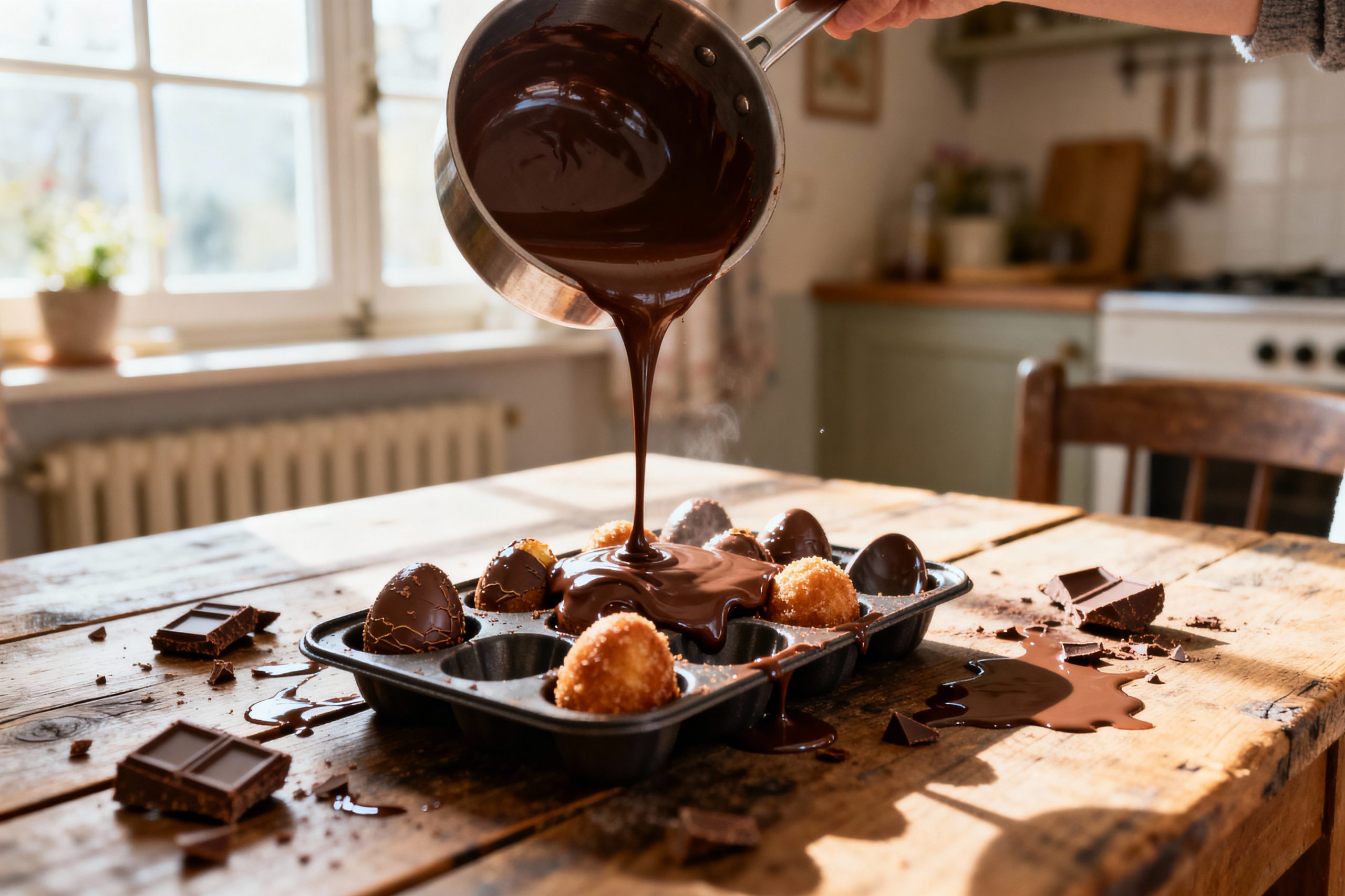 friture au chocolat