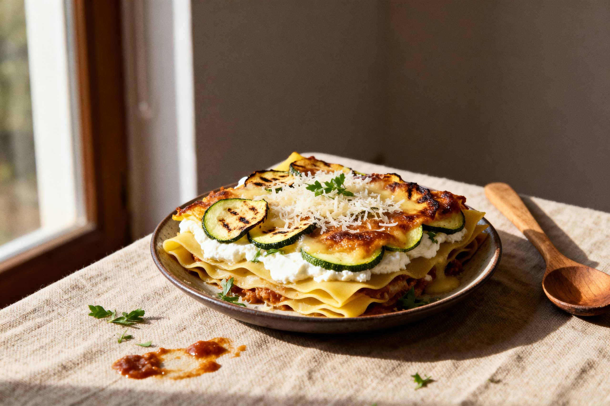 lasagnes à la courgette italienne