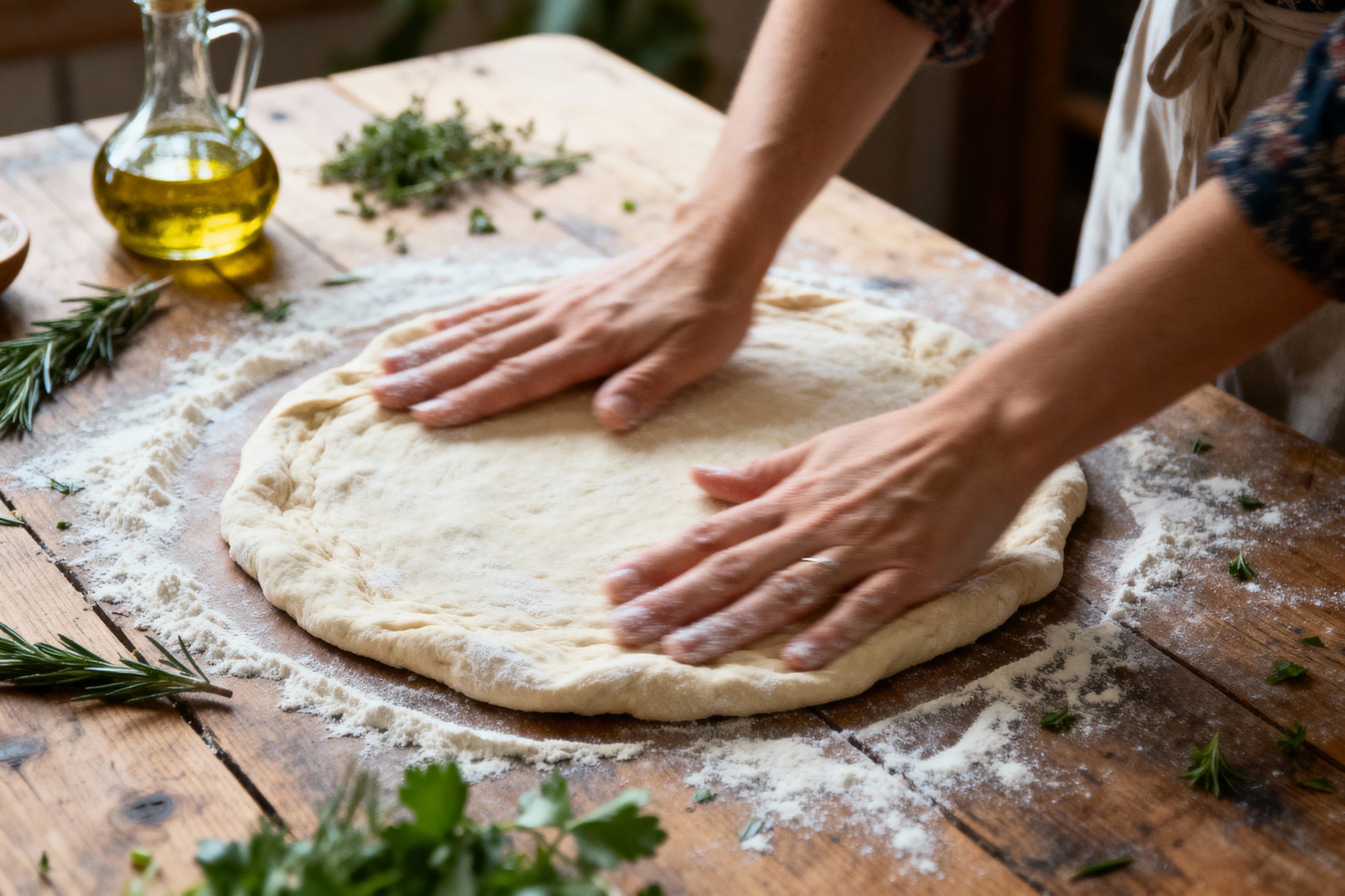 pate a pizza sans levure