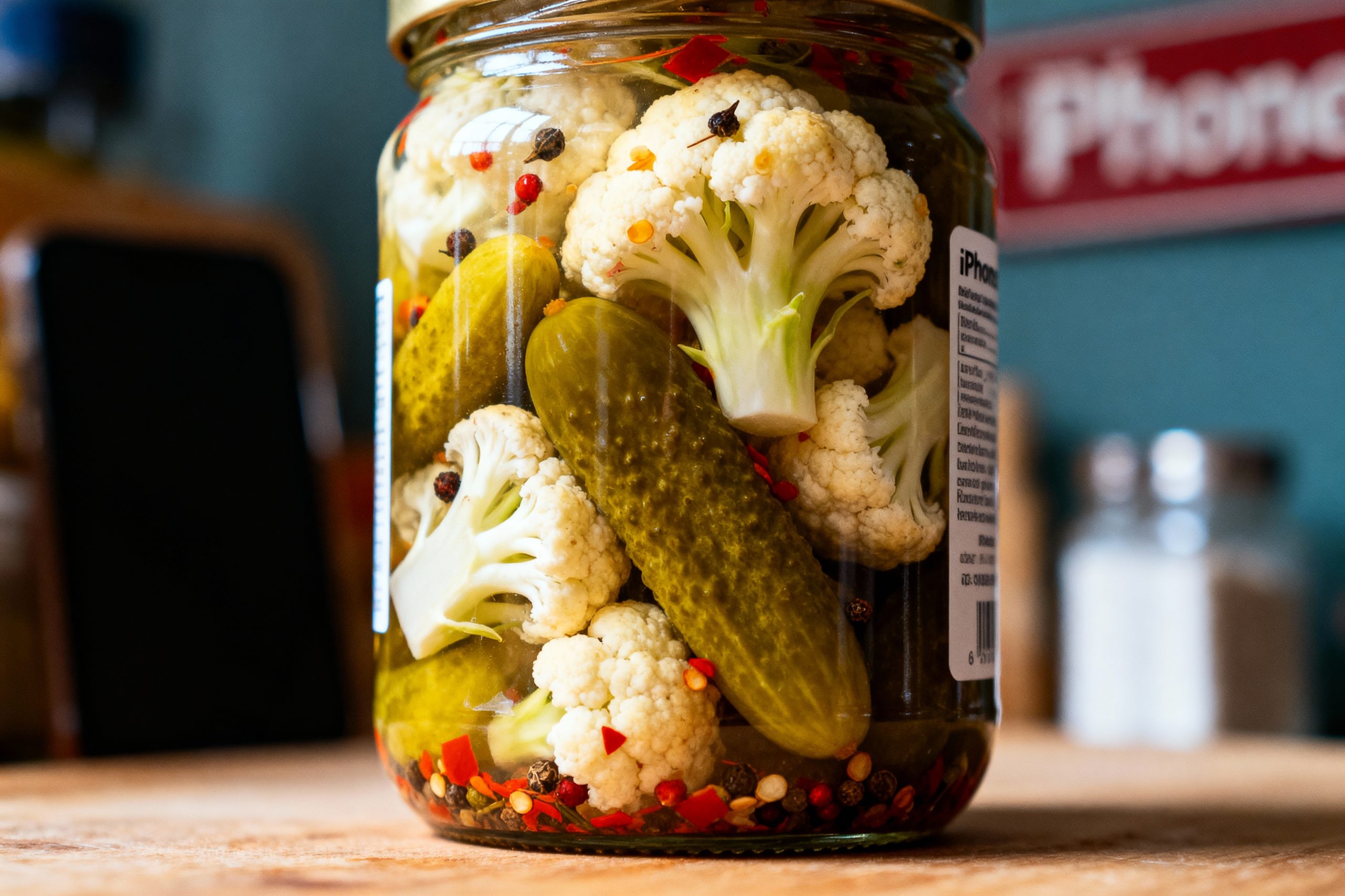 pickles de chou-fleur