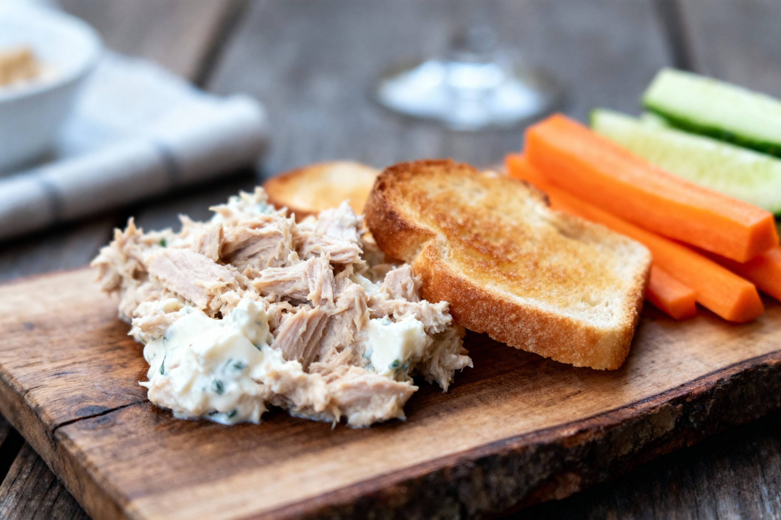 rillettes de thon au fromage blanc