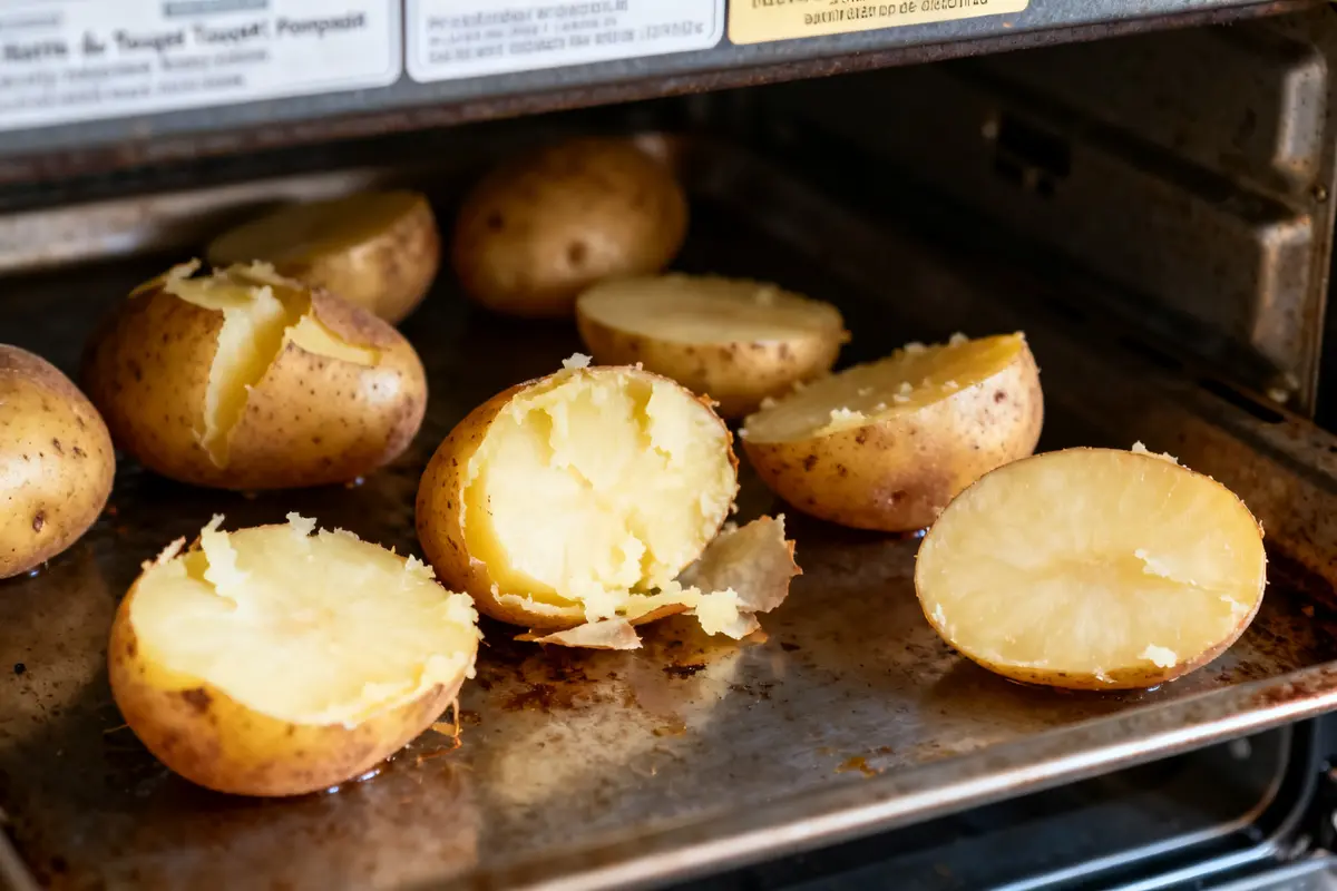 Cuisson de pomme de terre au four : Recette croustillante facile