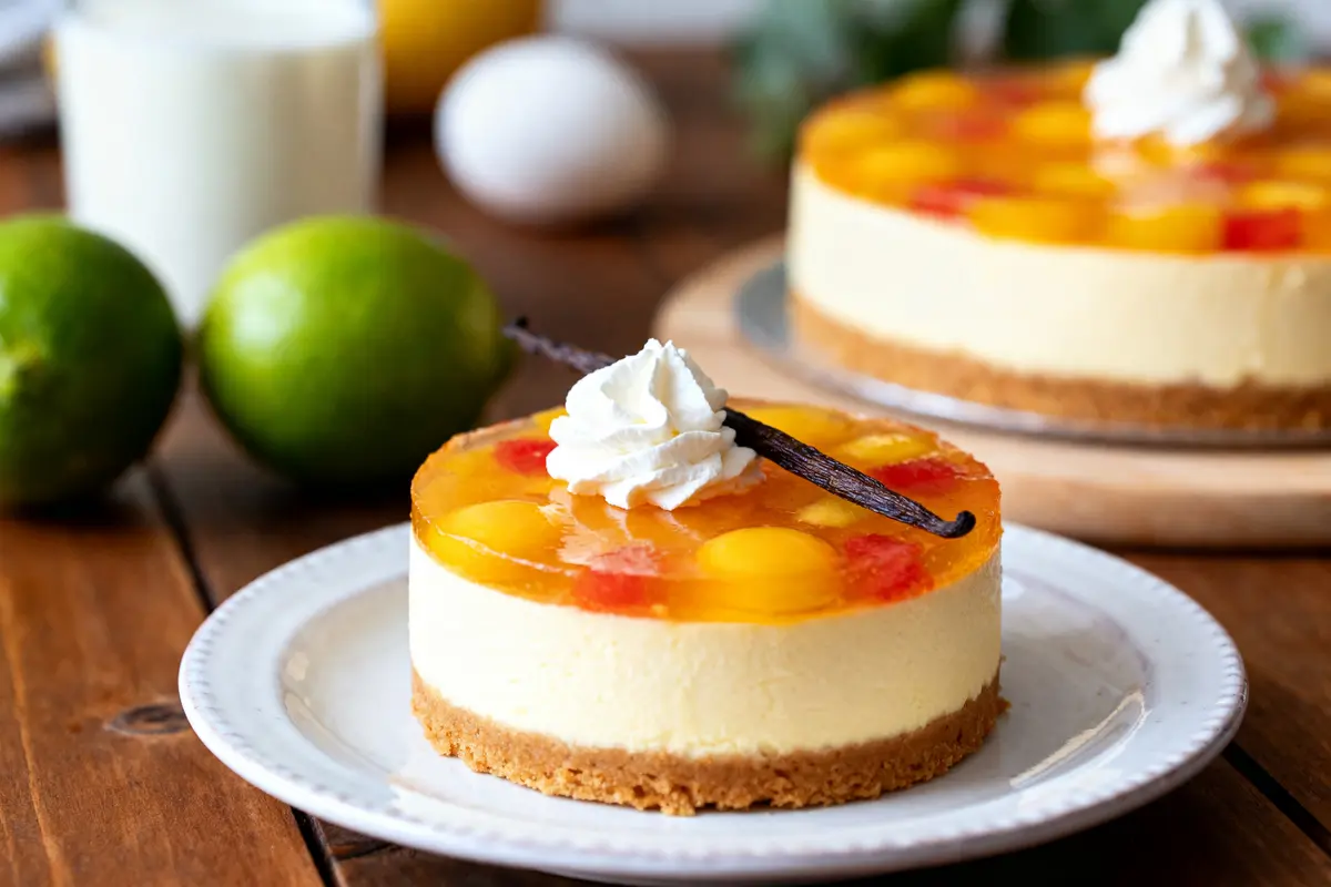 Entremet à la vanille et fruits rouges : Recette simple et légère