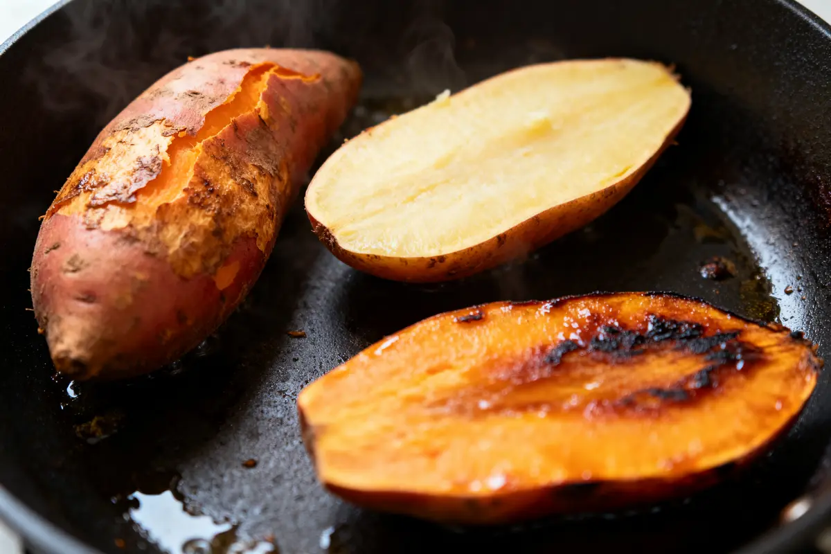 Comment cuire la patate douce au four, eau ou micro-ondes ?