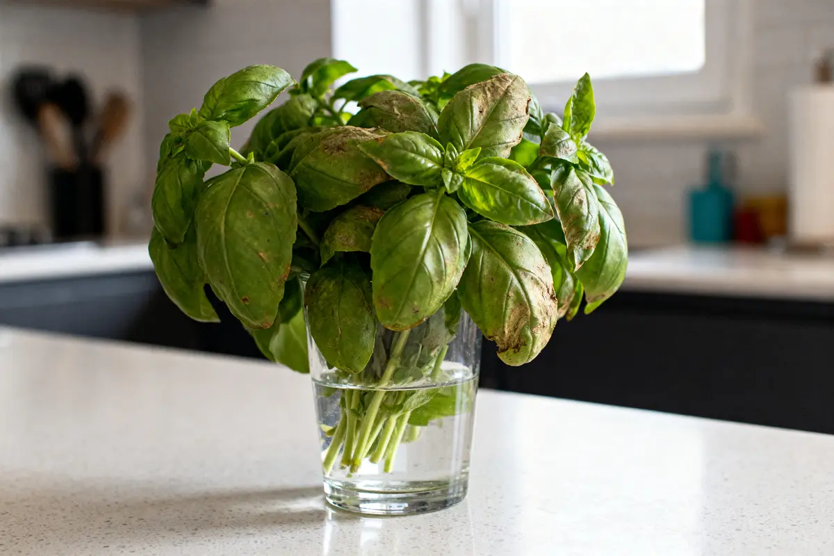 Conservation du basilic frais : 4 astuces pour le garder vert