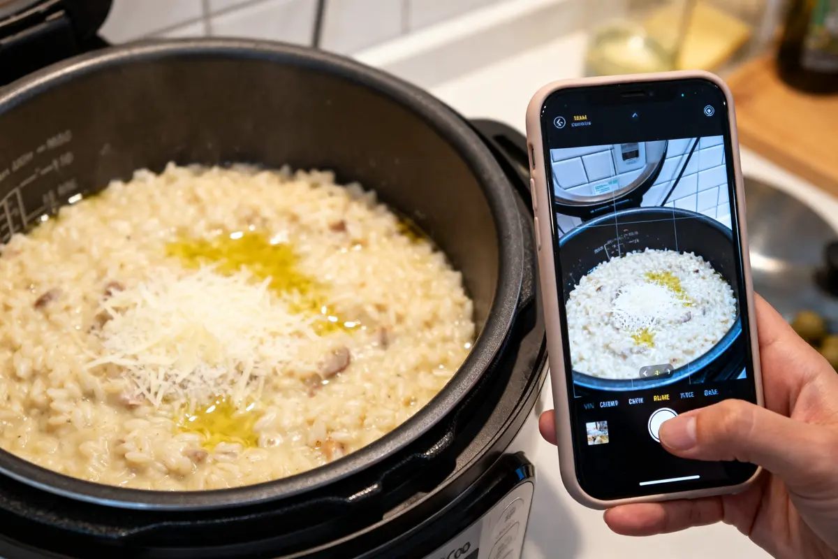 Recette de risotto au Cookeo : Facile, crémeux et rapide