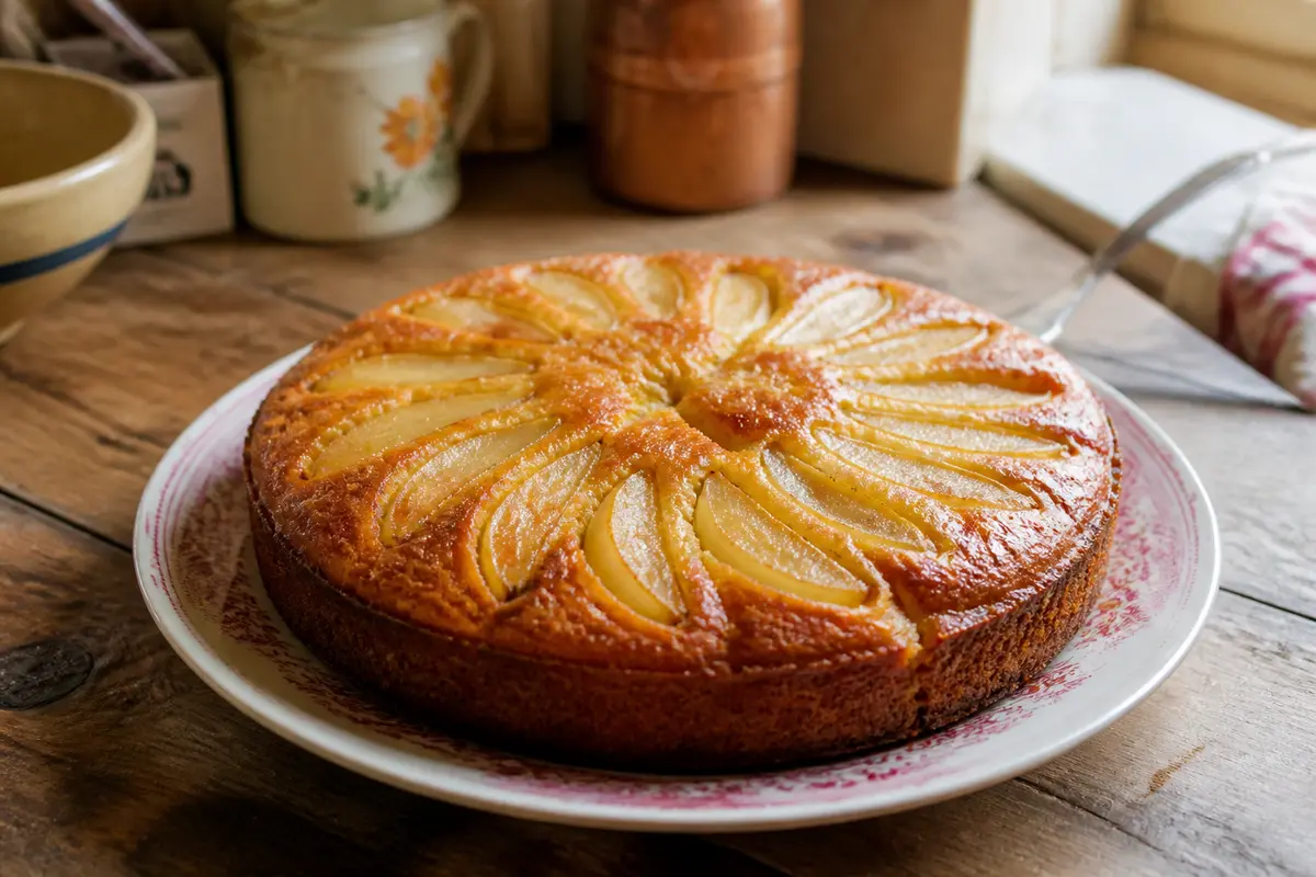 Gâteau aux poires façon Grand-Mère : Recette simple et délicieuse