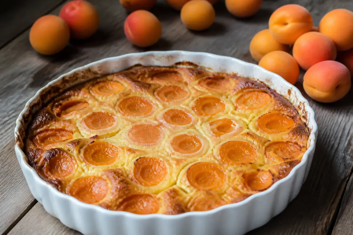 Recette de Grand-Mère : Clafoutis aux Abricots Moelleux !